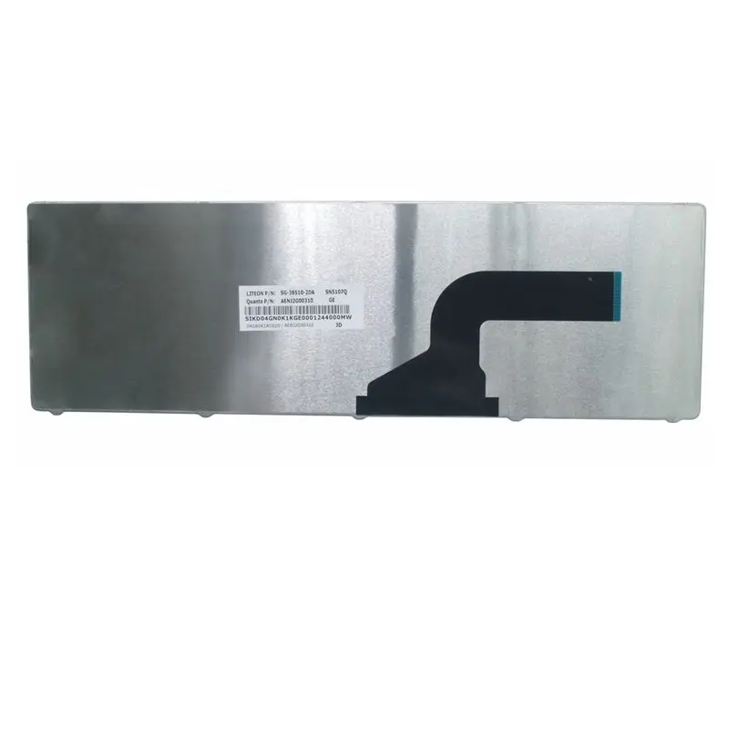 Сменная немецкая клавиатура Qwertz GE для ноутбука GZEELE Asus A52N B53 F55A F55C F75 F75A F75V N52 N73JF N73JG |