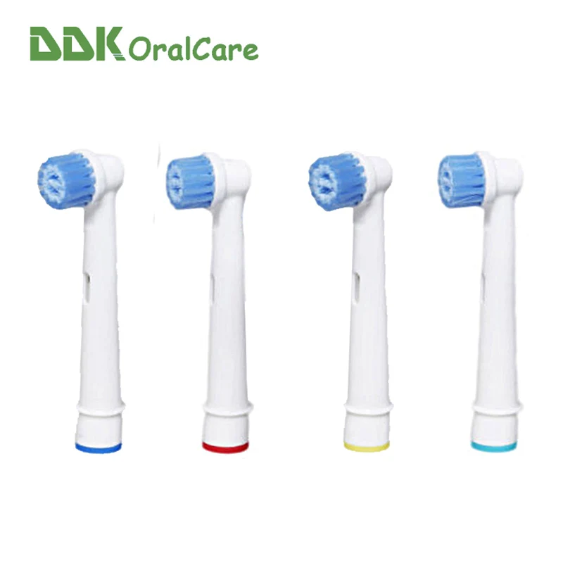 12PCS=3PACKS Sensitive Clean electric toothbrush brush heads EBS-17A Oral care For B EBS17-4 | Бытовая техника
