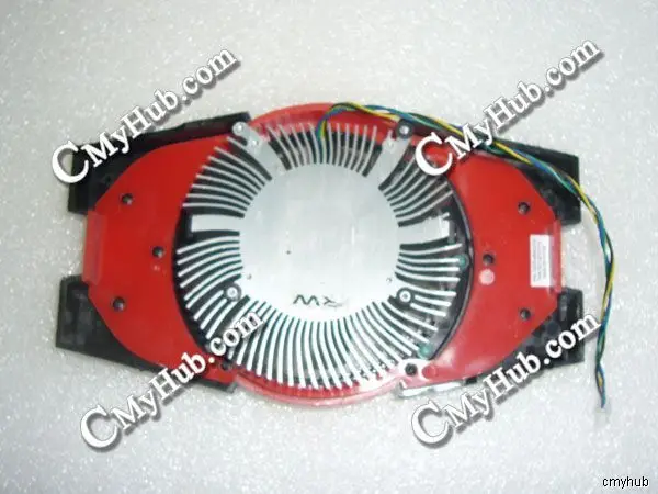 Оригинальный вентилятор охлаждения для ASUS NVIDIA 9600 9800 GT250 GT240 GT640 GT450 12 В постоянного