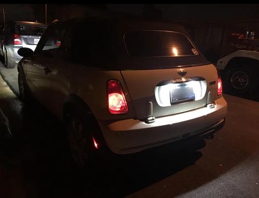 Светодиодный номерной знак без ошибок ламсветильник для BMW Mini Cooper R56 ксенон белый