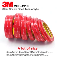 clear 3m vhb acrylic foam tape 1 0mm thick3m 4910 high temperature transparent acrylic foam tape we can offer any size