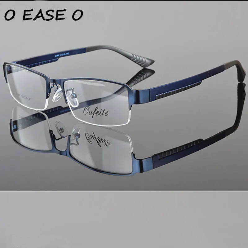 Новинка 2017 года современные очки из нержавеющей стали Для мужчин 2386 оправа для