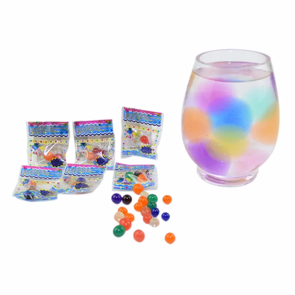 (20Bags) About 60 PCS Large Size Water Beads Growing Balls Diameter 1.9&quot-2.3&quot Super Big Vase Filler Non-Fading Ball | Игрушки и
