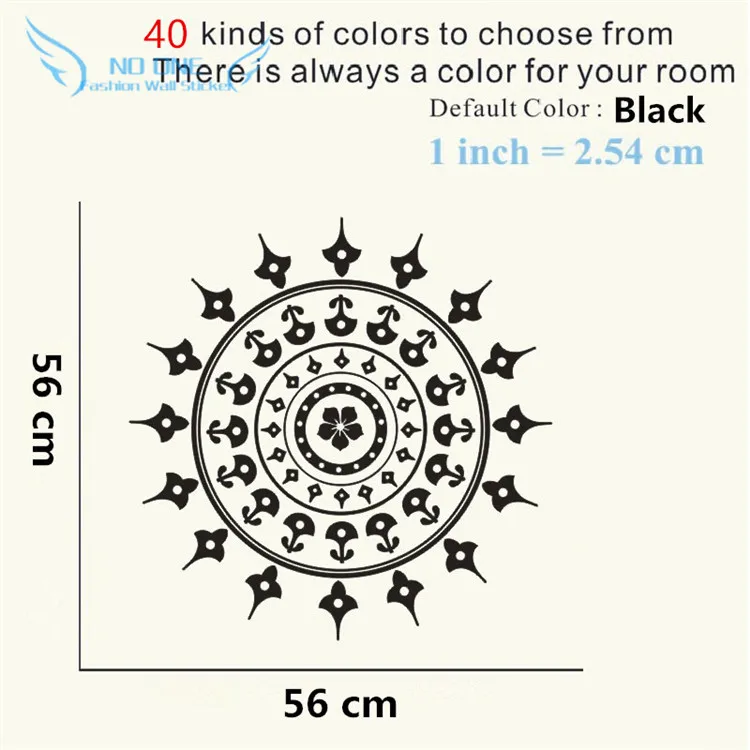 Картина Мандала мантра чакра медитация Йога Ом плакат наклейки s роспись