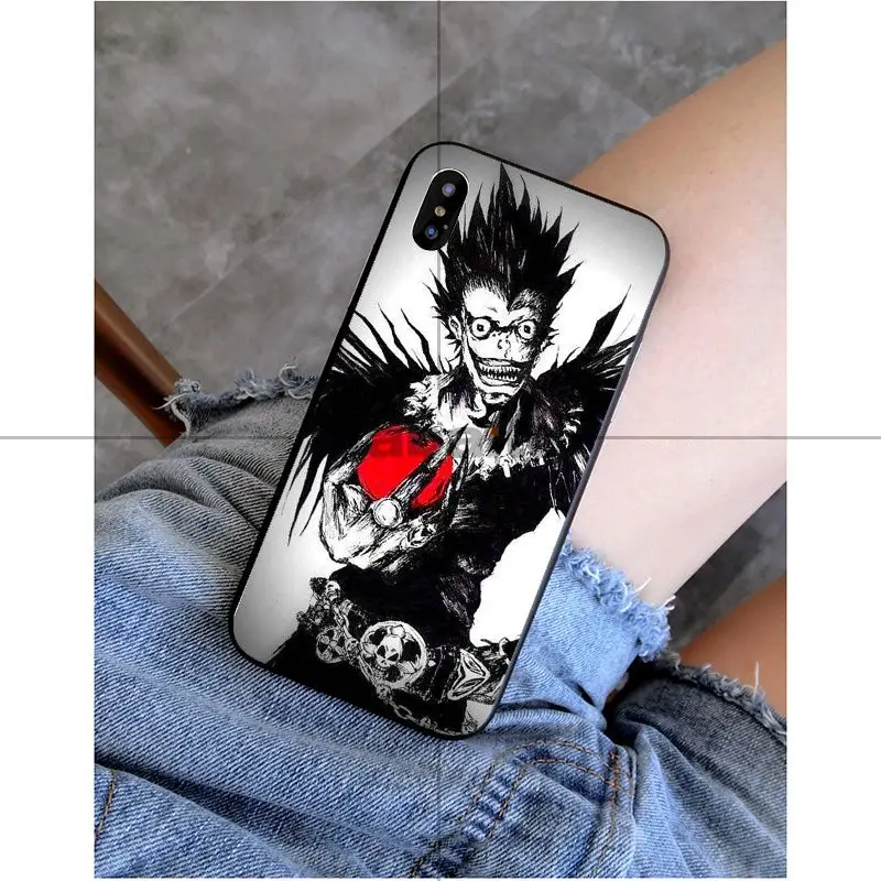 A6 Babaite аниме Death Note дизайн роскошный уникальный дизайн чехол для телефона для iPhone X XS MAX 6 6S 7 7plus 8 8Plus 5 5S XR - Цвет: A6