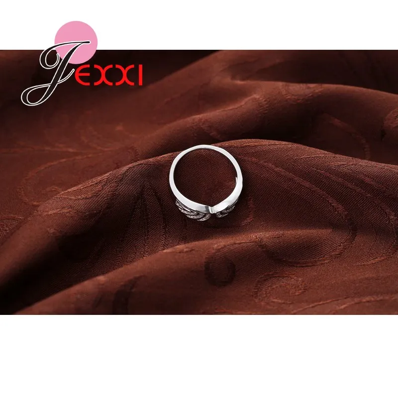 New Style Rhinestone 925 Sterling Silver Finger Rings Best Birthday Party Gifts For Friends Women Engagement Jewelry | Украшения и
