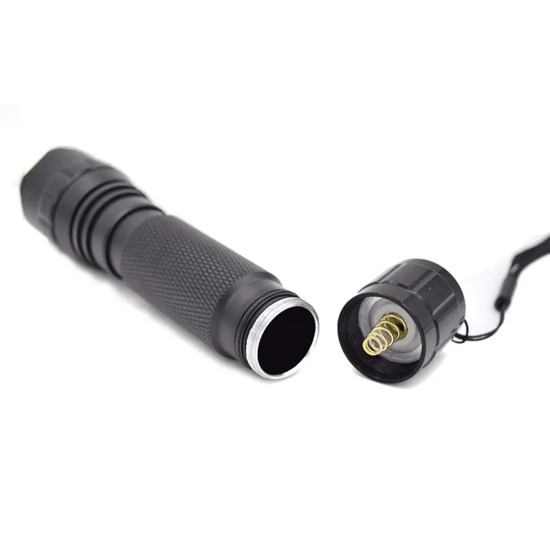 One mode Tactical Flashlight XML T6 LED Torch Lamp 1000 Lumens Lantern with Mount and Remote Control Pressure Switch | Освещение