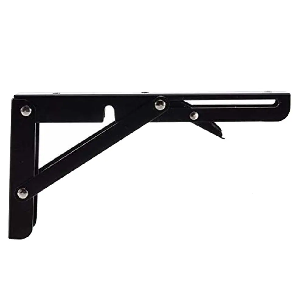 1PC Stainless Steel Folding Movable Triangle Bracket Foldable Metal Bearing Table Support Brackets Factory Home Decor | Обустройство