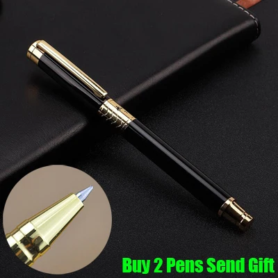 Black Roller Pen Упаковка коробки брендовая шариковая ручка роскошная коробка упаковки Руководящий работник быстрое письмо перо Yong Sheng 1132 - Цвет: Black Roller Pen