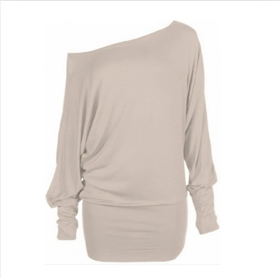 2018 Fashion Women Shirt Batwing Sleeve Shirts Top Solid O-neck Cotton Summer Tee Tops Female Plus Size Casual Loose V259 |
