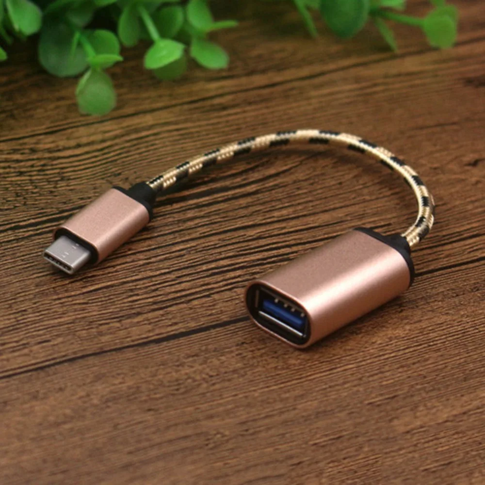 Type-C OTG Кабель-адаптер USB 2,0 type C штекер USB 2,0 A Женский OTG кабель для передачи данных Адаптер Для Sansumg LG sony htc Xiaomi Andriod