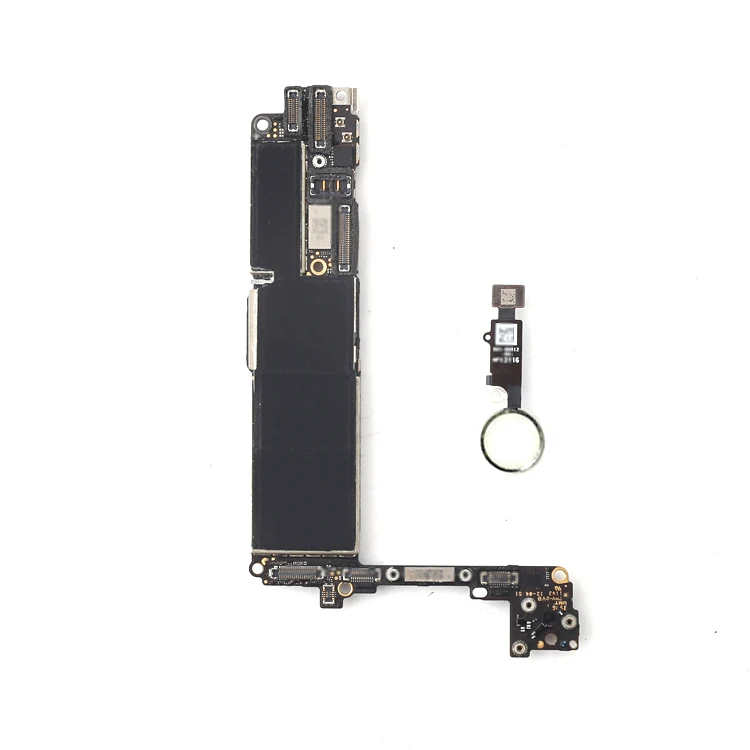 White for iphone 7 Motherboard with Touch ID 100% Original unlocked Mainboard IOS System | Мобильные телефоны и