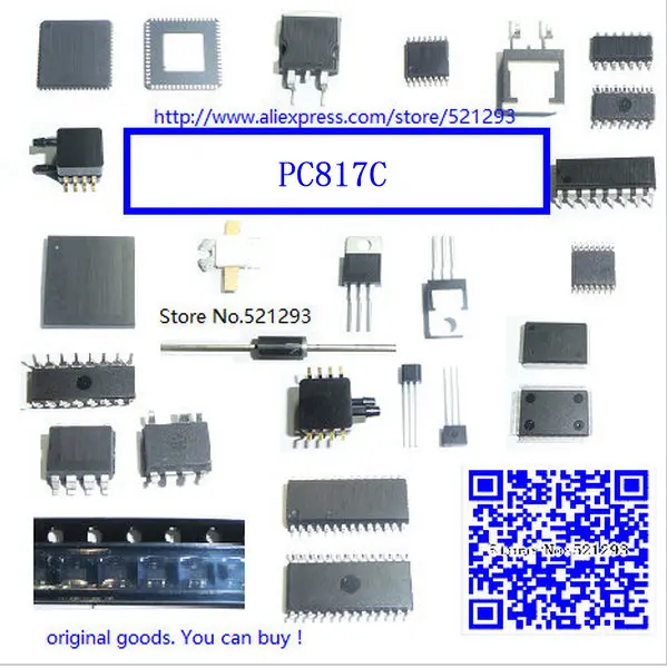 50 шт. PC817C SOP4 PC817-C SOP PC817 C SMD | Электронные компоненты и принадлежности