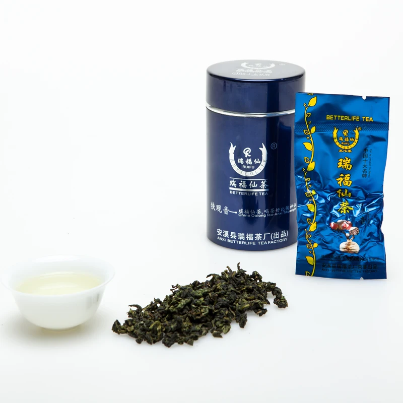 Китайский высший сорт фуцзянь анкси tieguanyin чай 50 г 8 пакета(ов) зеленый улун китай