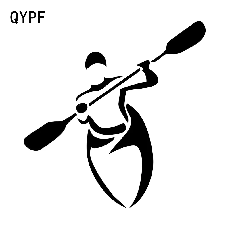 QYPF 13 9*14 3 см Модный Графический декор для каноэ автомобильная наклейка виниловые