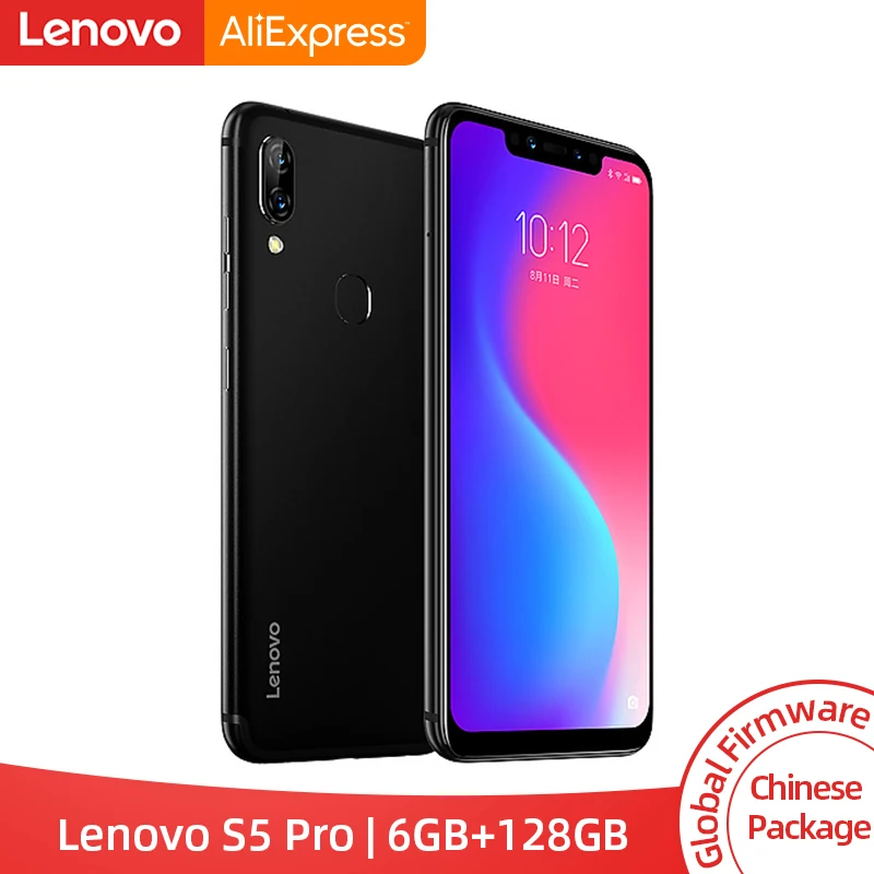 Мобильный телефон lenovo S5 Pro с глобальной прошивкой 6 ГБ 128 восьмиядерный смартфон