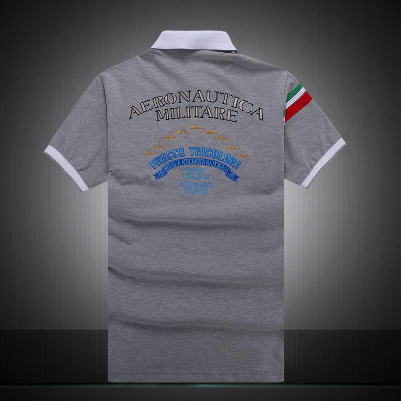 2017 Polo Рубашки Вышивка Короткими Рукавами Shirt Мужчины Camisas Тонкий Дышащий Поло