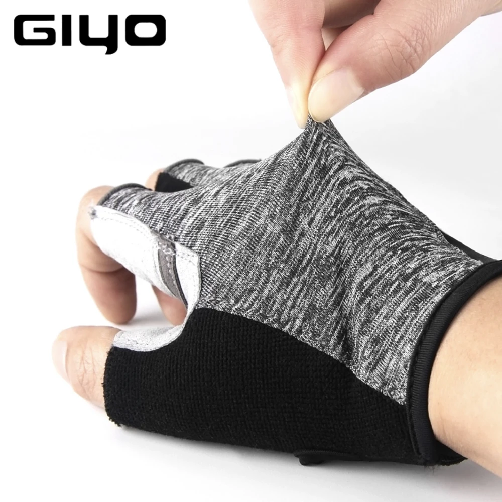 GIYO Cycling Gloves Men Women MTB Road Racing For Bicycle Fishing Running Sport Bike Half Finger guantes ciclismo | Спорт и
