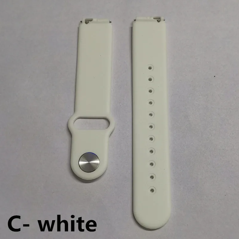 C white B57 ремешок B57 Смарт-часы B57 смарт-браслет аутентичный ремешок - Цвет: C white