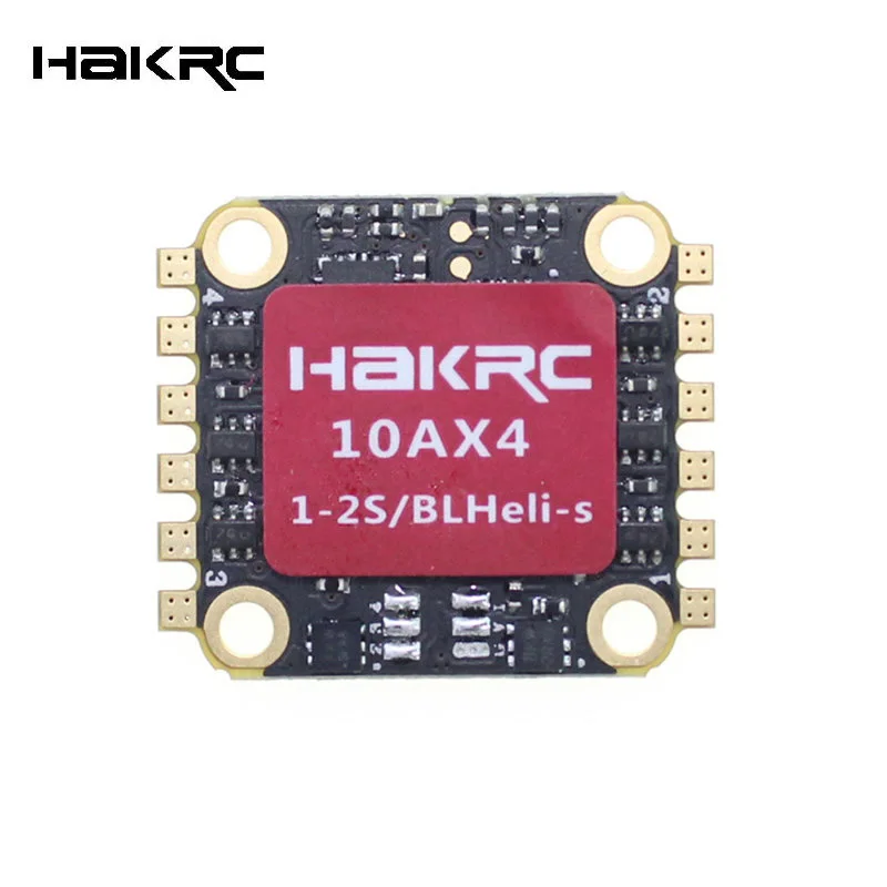HAKRC HK10AX4 BLHeli_S 10A 1 2 S 4 в Dshot600 ESC для RC FPV гоночные дроны модели Multicopter корпус двигателя