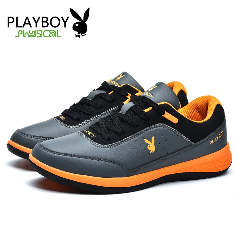PLAYBOY/мужская повседневная обувь; Tenis Masculino; Высококачественная Мужская обувь из натуральной кожи; брендовая кожаная обувь на плоской подошве; большие размеры 39-45