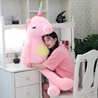 Лидер продаж 2020, большой Плюшевый единорог, милая Радужная лошадка, мягкая кукла, набивное животное, лучшие игрушки для детей, подарок для девочки на Рождество