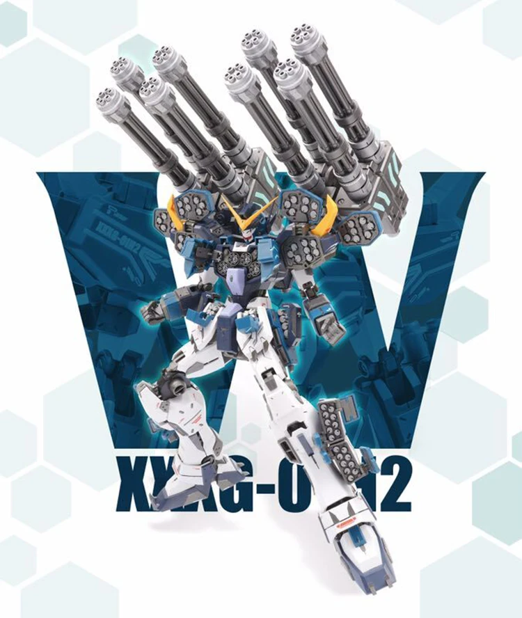 CMT в наличии супер Nova MG 1/100 XXXG 01H2 Heavy arms Mo Kai мобильный костюм на заказ аниме игрушки