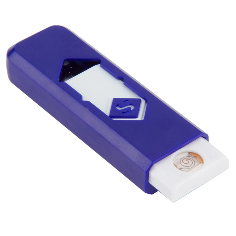 Легкая и ветрозащитная зажигалка с usb зарядкой для электронных сигарет Бездымная