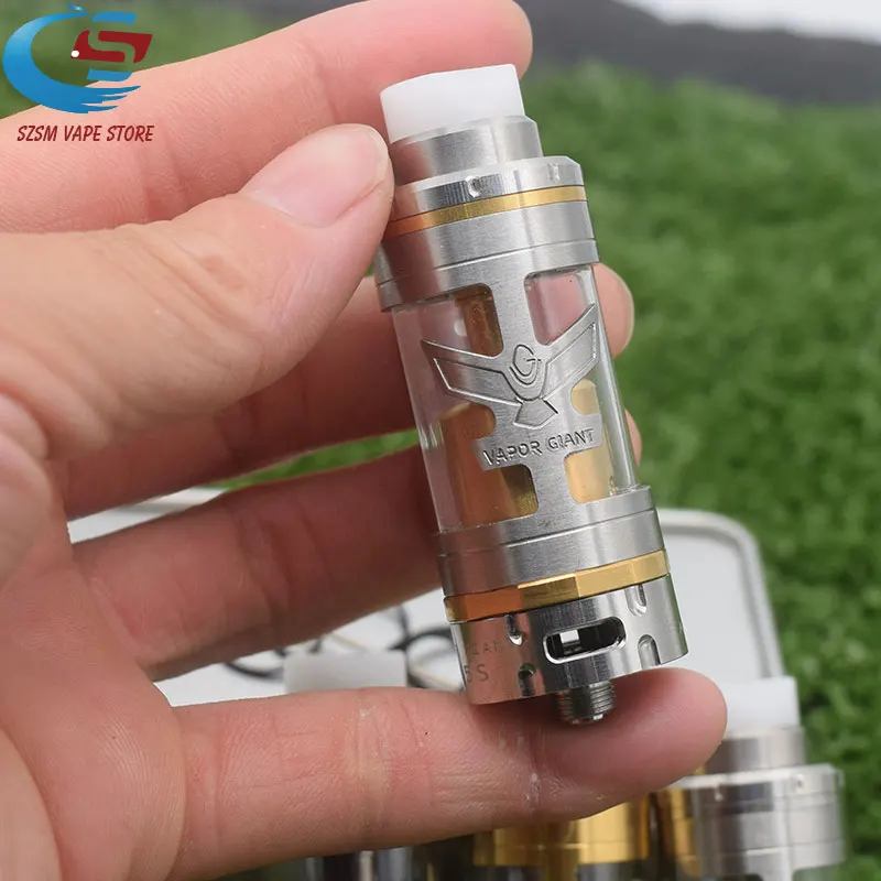 V5S v6S 23 мм RTA бак для электронной сигареты 6 мл емкость 316ss Регулируемый нижний