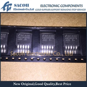 10Pcs LM2592HVS-ADJ OR LM2592HVS-3.3 OR LM2592HVS-5V TO-263-5 2A Adjustable Voltage/3.3V/5V Voltage Regulators New Original