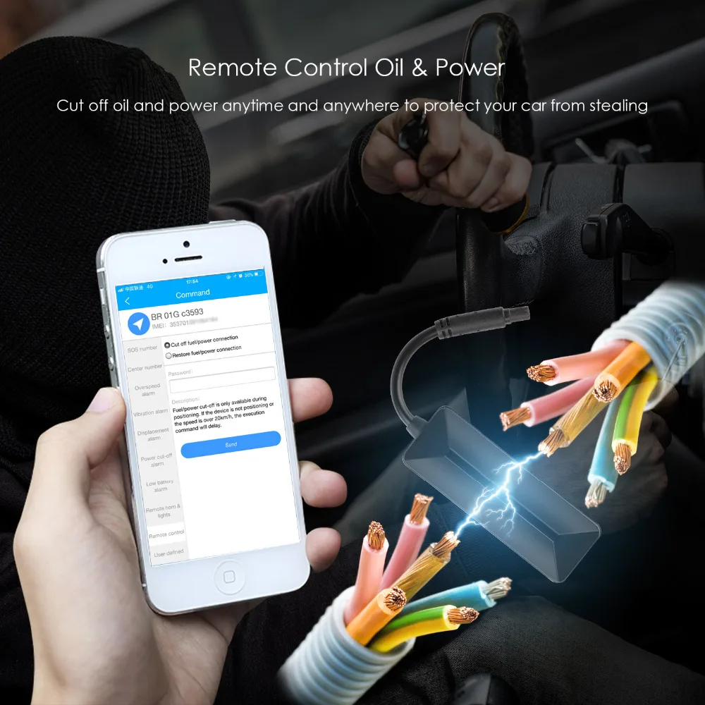 Мини GPS трекер автомобильный с вибрацией 2G GSM LK710|vehicle tracking device|tracking devicelistening device |