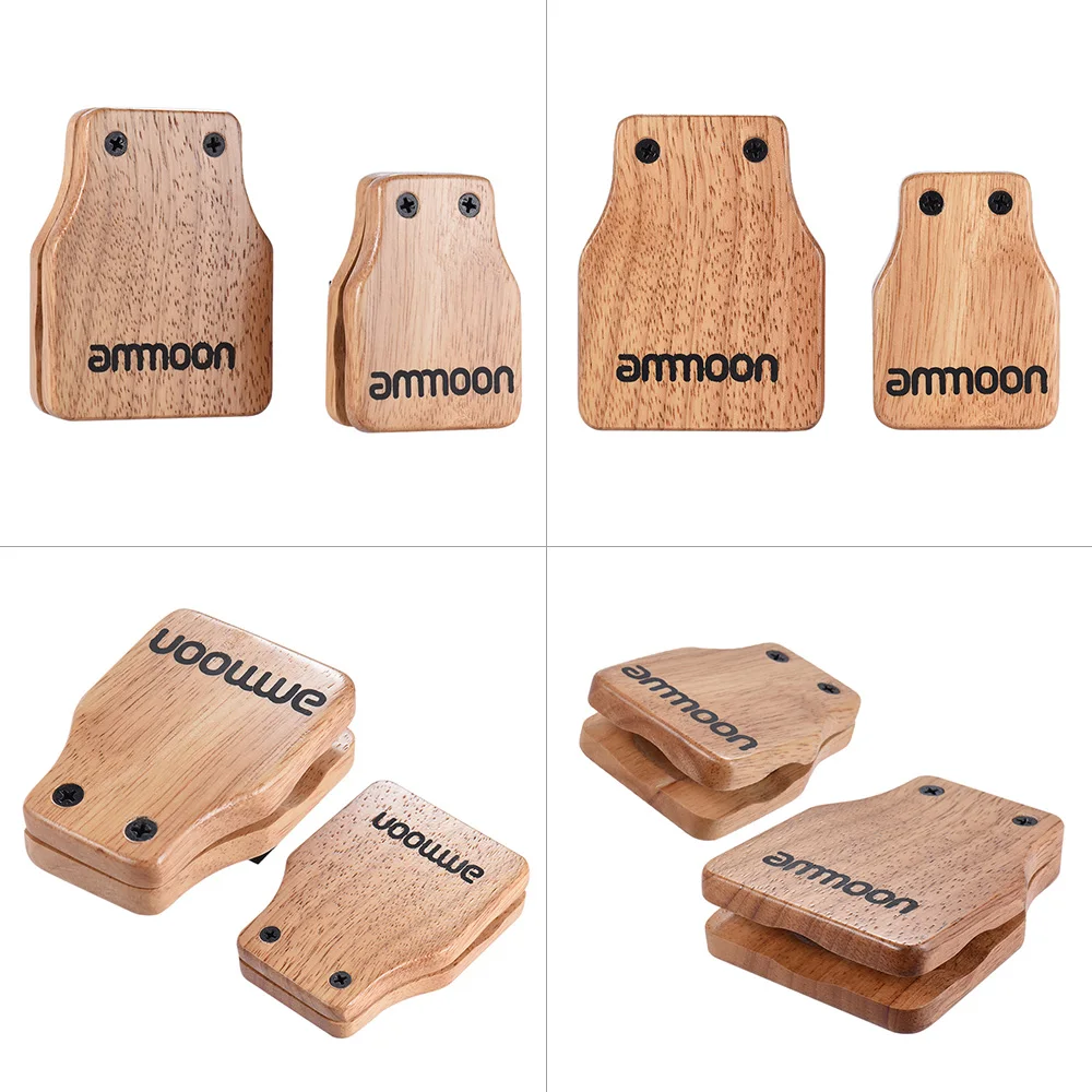 Ammoon большой и средний 2 шт. Cajon Box Аксессуар для барабана кастеты ручных