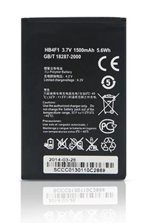 В наличии HB4F1 Аккумулятор для huawei U8220 U8230 E5830 E5838 E5 C8600 T Mobile Pulse E585 Ascend M860 U8800 C8800 U8520|hb4f1