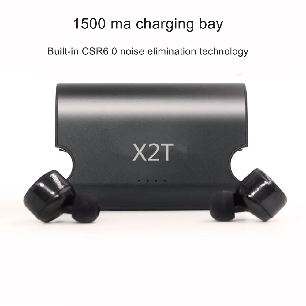 2018 новые X1T обновленные X2T Bluetooth наушники настоящие беспроводные двойные 4 2