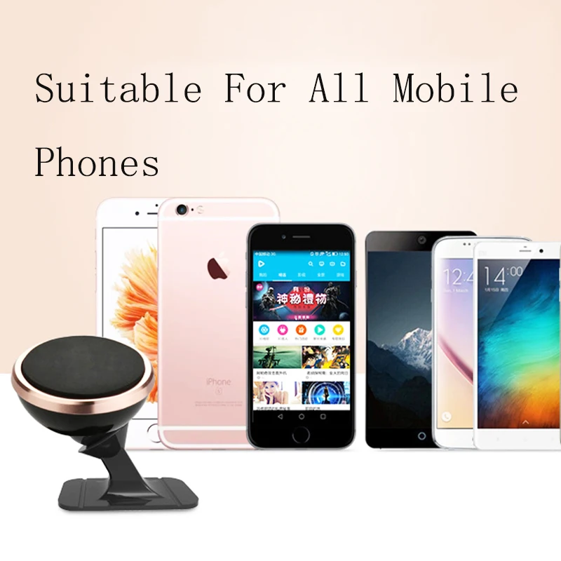 Magnetic Mobile Phone Holder For iPhone X Universal Car 360 Degree Rotation Air Vent Mount | Мобильные телефоны и