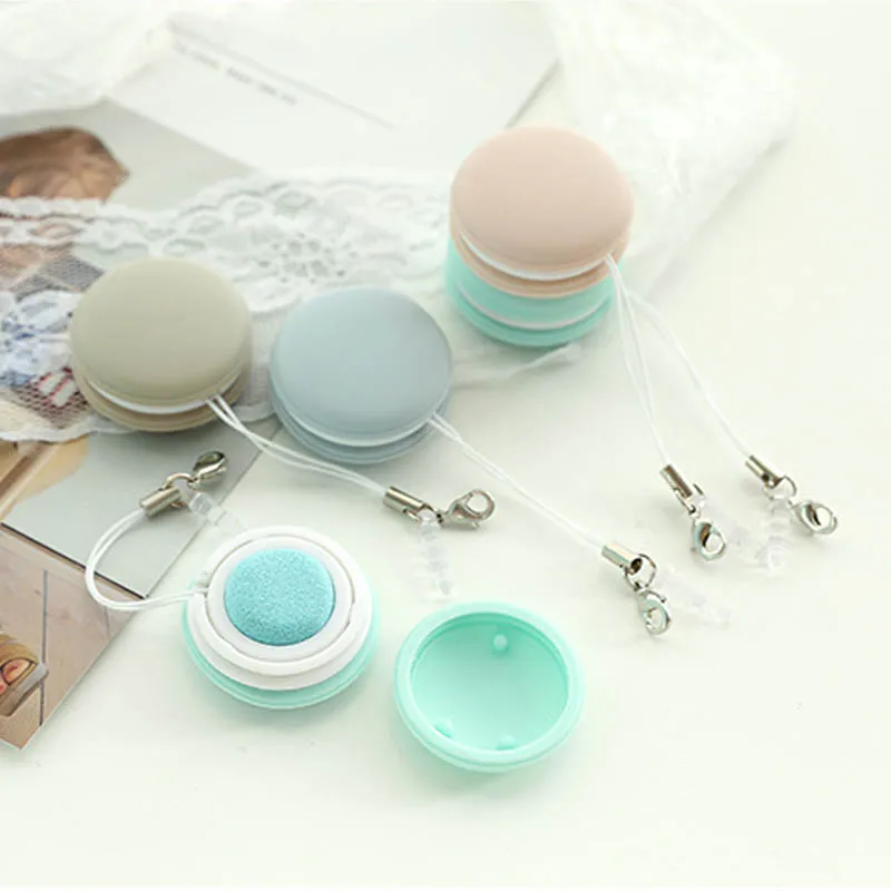 Macaron торт форма салфетка для очков 1 шт. Силиконовый Многофункциональный конфетный цвет мобильный Декор телефона портативная Ткань для очистки