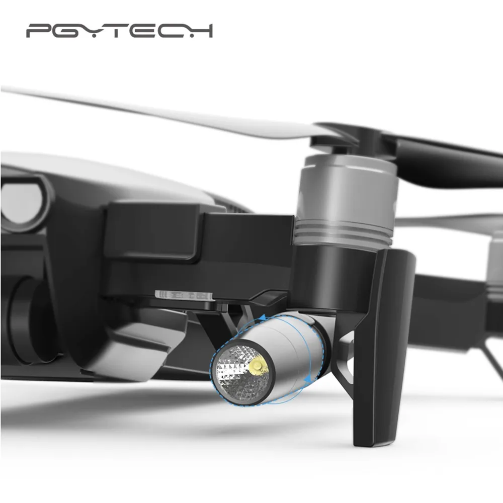 PGYTECH Mavic Air портативный ночной полет светодиодный свет комплект освещения для DJI