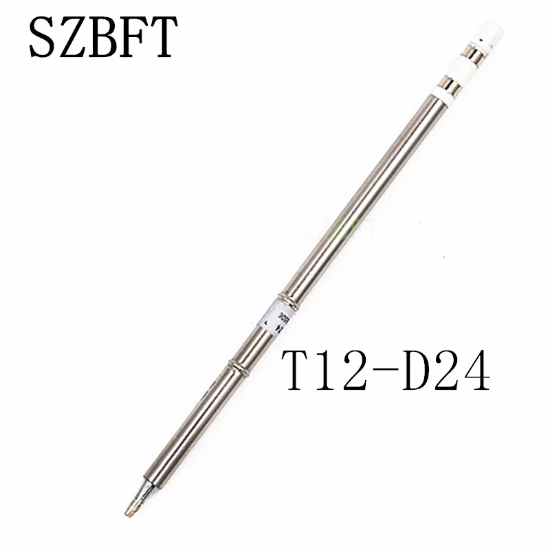 

Наконечники для паяльника серии T12-D24 для HAKKO T12 светодиодный светодиодная вибрация, 1 шт., переключатель Регулятор температуры FX951 FX-952