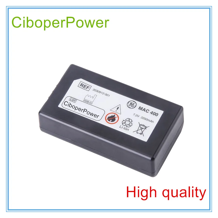 

Replacement Medical Battery for 2250mAh Vital Signs Monitor battery for 400 MAC C3 MAC600 MAC400