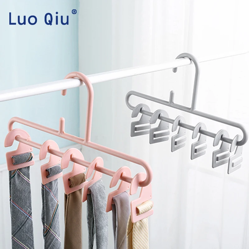 

Household belt hanger multifunction fashion tie yarn towel hook silk towel rack