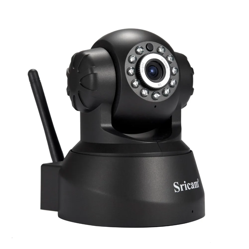 Sricam SP012 WI-FI HD 720 P Крытый Pan/Tilt Onvif Ночного Видения ик-Камера IP Motion Обнаружения