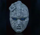Аниме Jojo Необычные маски для приключений каменная статуя маска медикос призрак маска Хэллоуин вечерние Косплей Маска ужасов реквизит аксессуары