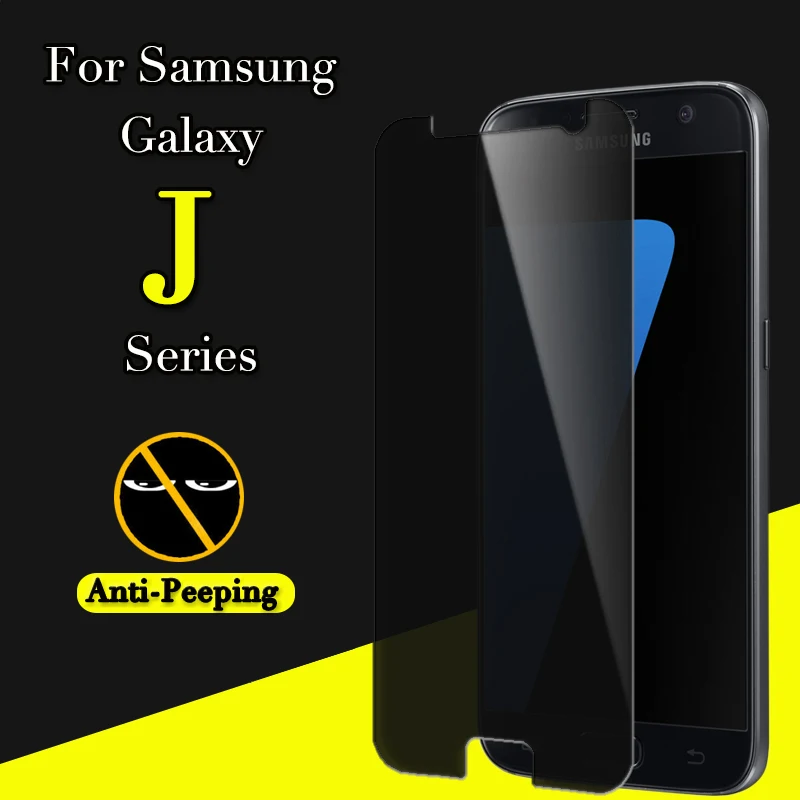 Защитное стекло для samsung j2 j3 j5 j7 prime pro 2017 2018 2016 защита экрана конфиденциальности на