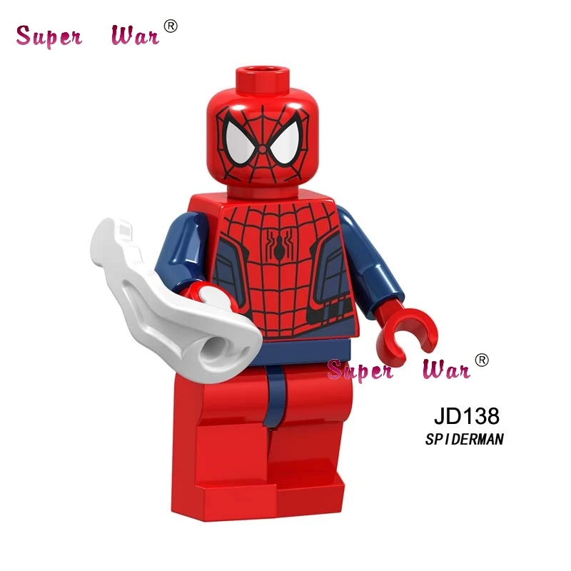 JD138 Один супергерой Капитан Америка Тор видение звезда Владыка Человек-паук Marvel Мстители Бесконечность войны Мстители Строительные блоки детские игрушки - Цвет: JD138