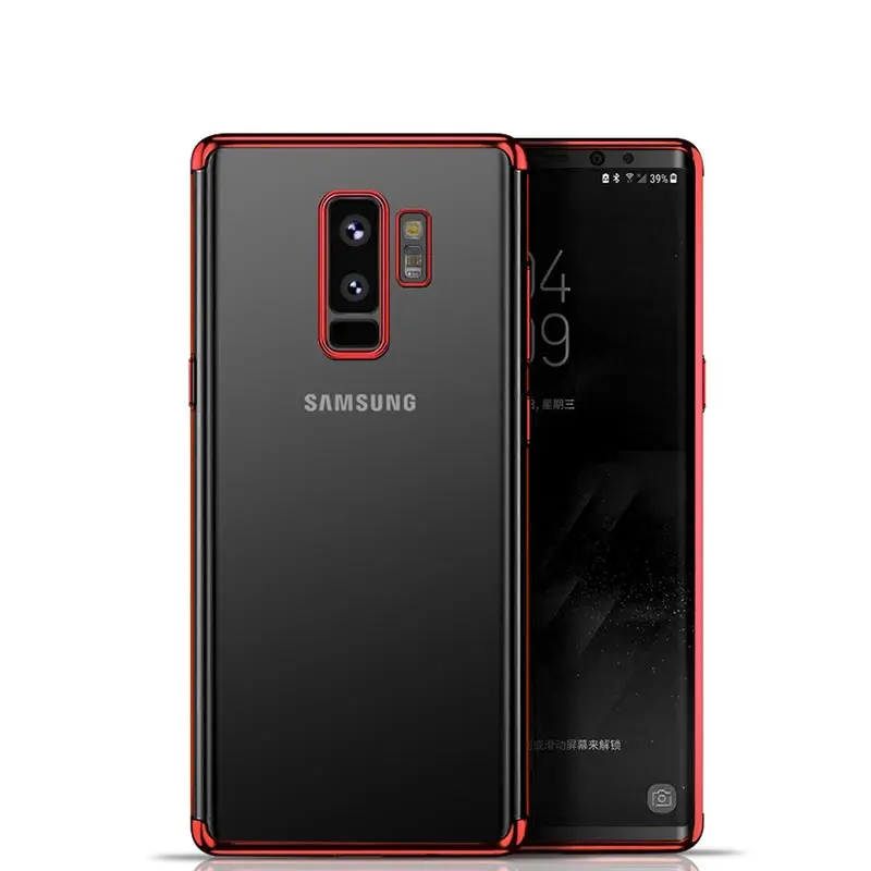 Чехол для телефона Samsung Galaxy S8 Plus Note 8 с мягким силиконовым покрытием тонкие