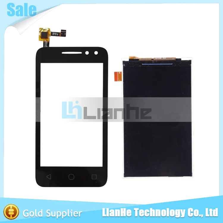 Черный 4.0 дюймов Для Vodafone Smart first 7/Vodafone мини 7 VFD300 ЖК-Дисплей + Сенсорный Экран Digitizer