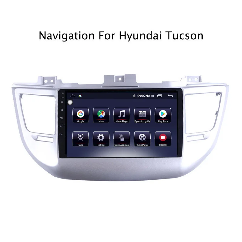 9 &quotAndroid 8 1 core 4G ram 64G rom gps навигация автомобильное радио для hyundai Tucson с Carplay/4G LTE |