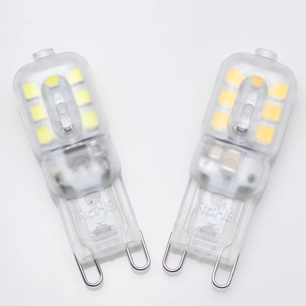 YNL Bombillas G9 Светодиодная лампа 3 Вт 220 В SMD 2835 14 светодиодов заменяемая 30 галогенная