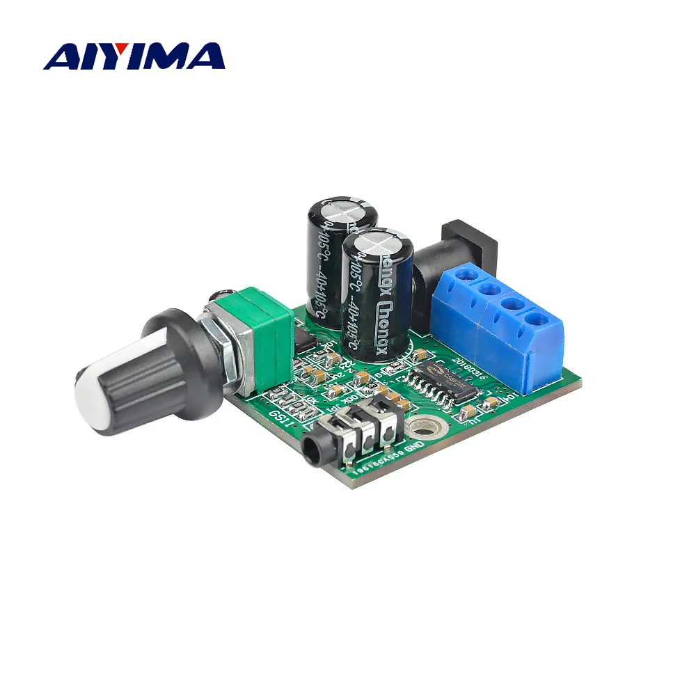 

AIYIMA 25W Subwoofer Amplifier Board Sub Audio Subwoofer Mono Amp for High-Class Computer Speaker DIY