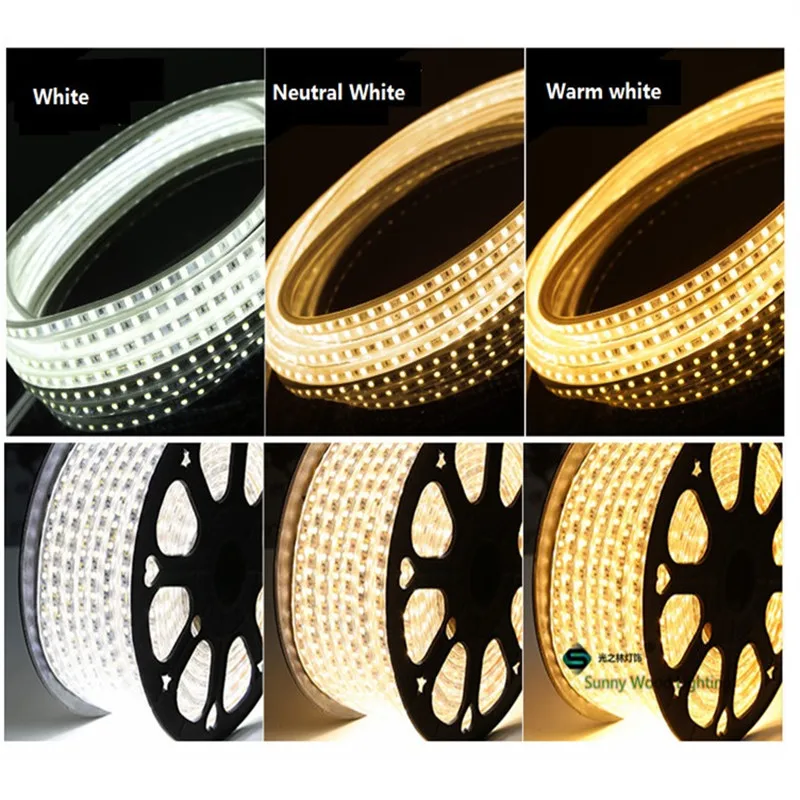 

200-240V input ultra bright 120led/m CCT Changing ,3000K,6000K,4500K adjustable IP65 water proof LED strip for ceiling ,cove